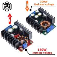 1PCS GROßE ES DC DC 9A 300W 150 W-Boost-Converter Step Down Buck Converter 5-40V Zu 1,2-35 V Power module XL4016