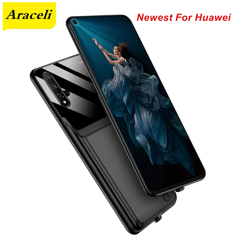 Araceli 10000 Mah For Huawei Honor 20 20S Pro V8 V9 V20 V30 Battery case External Charger Cover Pack Power Case Bank | Мобильные
