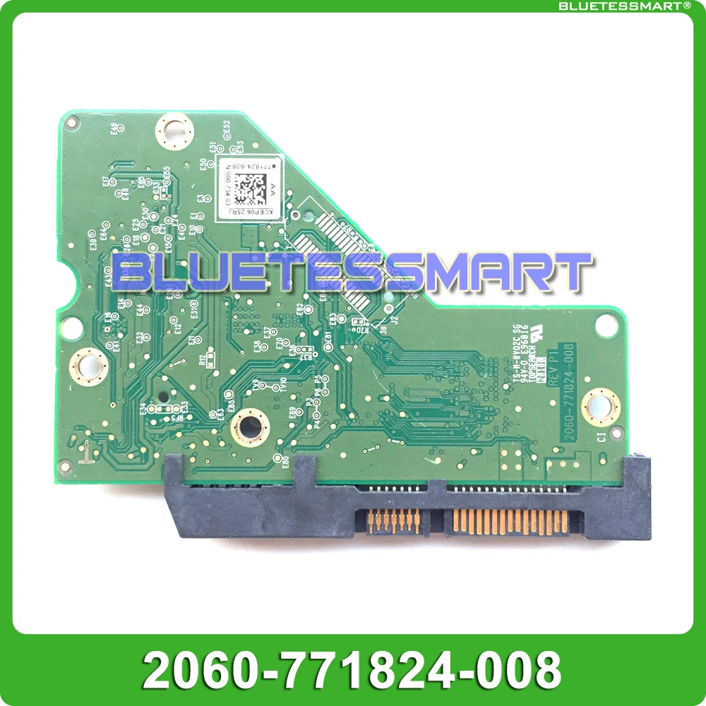 HDD PCB Логическая плата печатная 2060-771824-008 Для 2 5-дюймового SATA жесткого диска ремонт