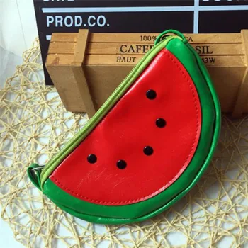 

Cartoon Fruit Bag Kids Girls Mini Coin Wallet Pouch Watermelon/Pineapple Money Change Purse Baby Boy Cute Kawaii Crossbody Bag