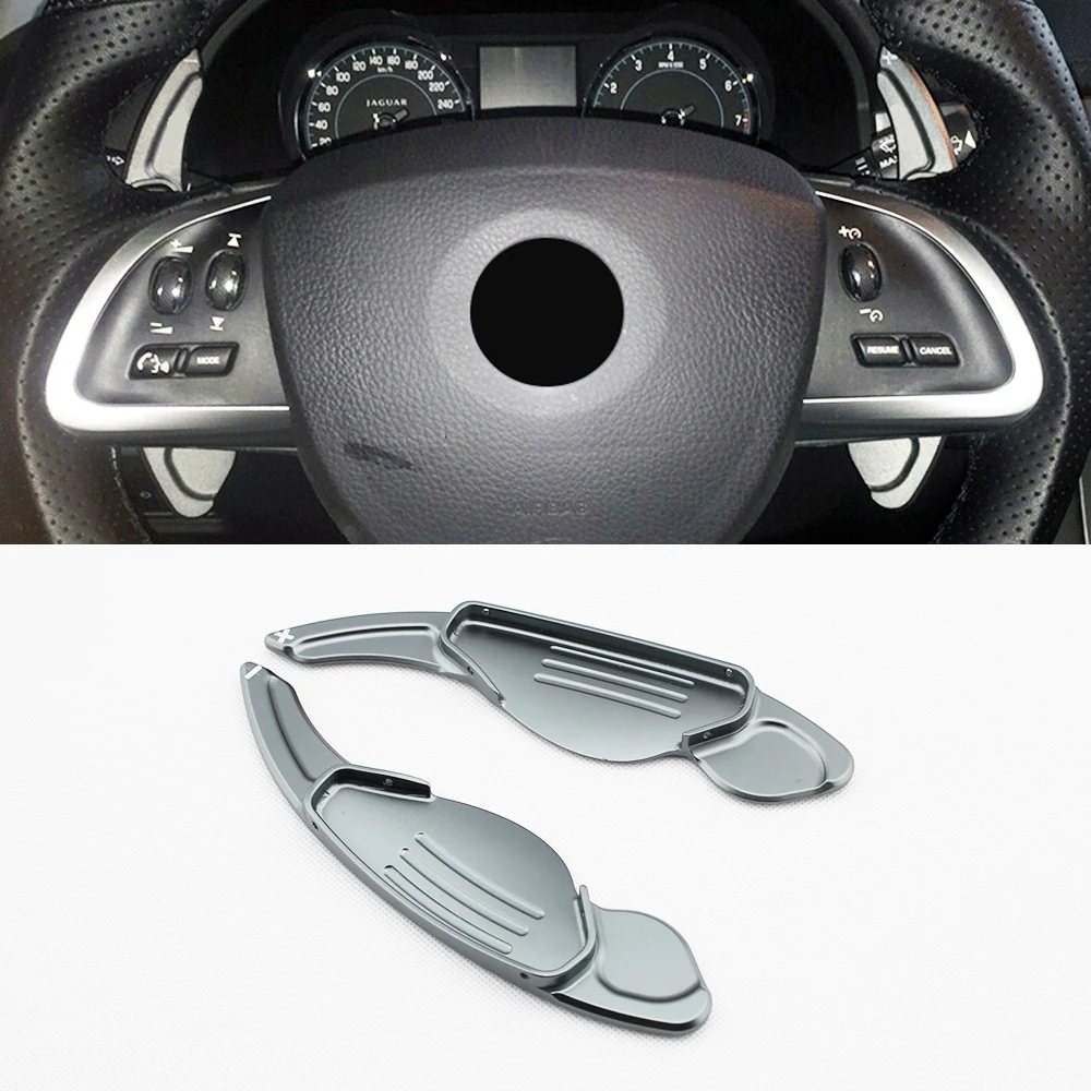 

Car Steering Wheel Shift Paddle Gear Extend Cover For Land Rover L405 L538 Jaguar XEL XE XFL Alloy Accessories