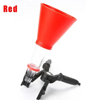 

Car Engine Oil Funnel Adjustable Gasoline Filling Tool Equipment Universal Helps Prevent Spills. Without Filter