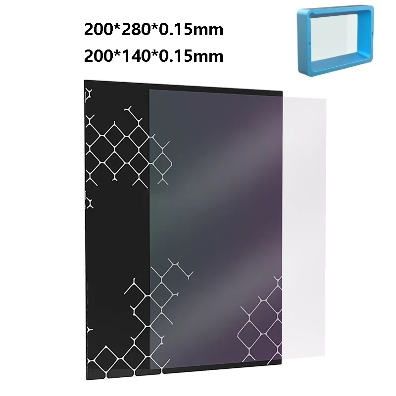 Photon Mono 4K Fep Film Sla Lcd Per Photon Resin Dlp Stampante 3D Foglio Di Resina A Luce Uv Per Anycubic Photon Smono X Elegoo Mars