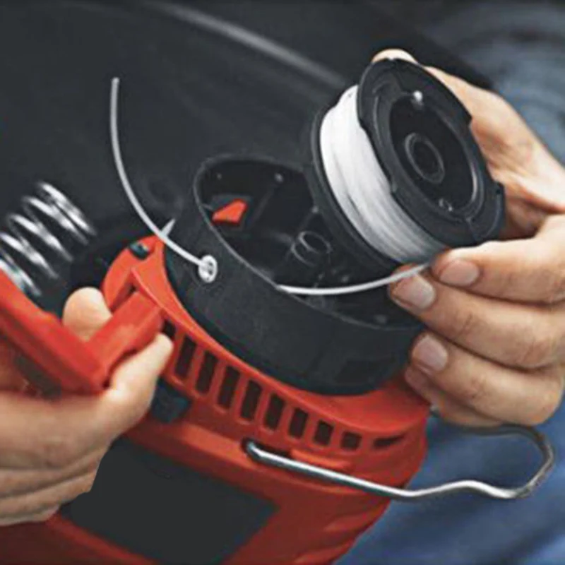 Для Black& Decker запасной струнный триммер Strimmer оранжевая крышка+ катушка и линия* 3