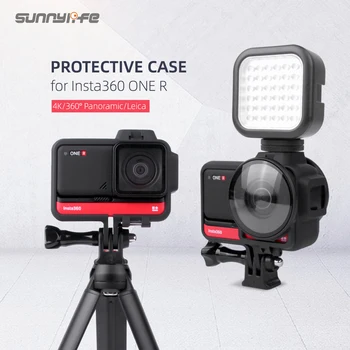 

Sunnylife Protective Case Frame Housing Border Lens Cover Guards Protector for Insta360 One R Panorama Dual-Lens Sports Camera