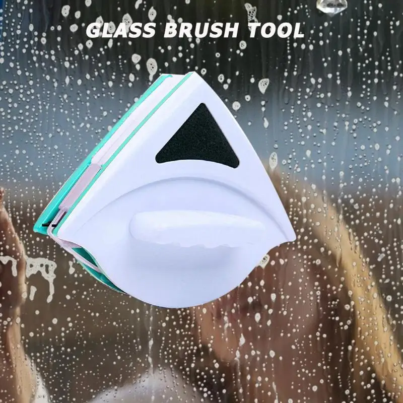Портативный домашний стеклоочиститель инструмент двухсторонняя Магнитная щетка для мытья окон щетка чистящий инструмент