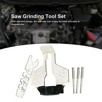 

5pcs Grinding Tool Sharpening Attachment Accessory Kit Saw Serrated Set TSH Shop