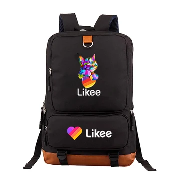 

Likee Video APP like Likee Casual rucksack Students Cartoon Daily backpack Likee Softback High Quality I6 inch Daily Backpack