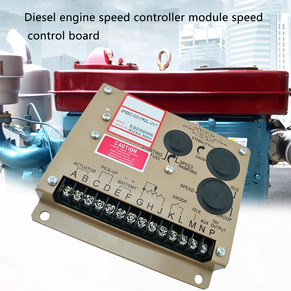ESD5500E регулятор скорости двигателя электронный генератор надежный ремонтный модуль генераторной установки части точный ответ легко установить регулятор