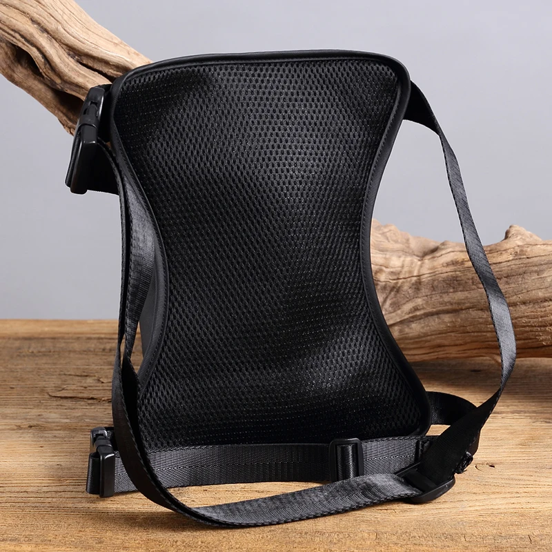 Outdoor Travel Drop Leg Bag Men Fashion Fanny Waist Pack Waterproof Casual Motorcycle Riding Military Thigh Hip Bum Belt Bags