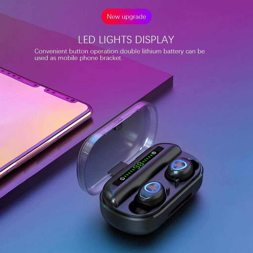 TWS Bluetooth 5,0 наушники Реплика 1:1 Air 2 беспроводные наушники для телефона PK W1 чип Redmi Airdots i30 i60 TWS zz6