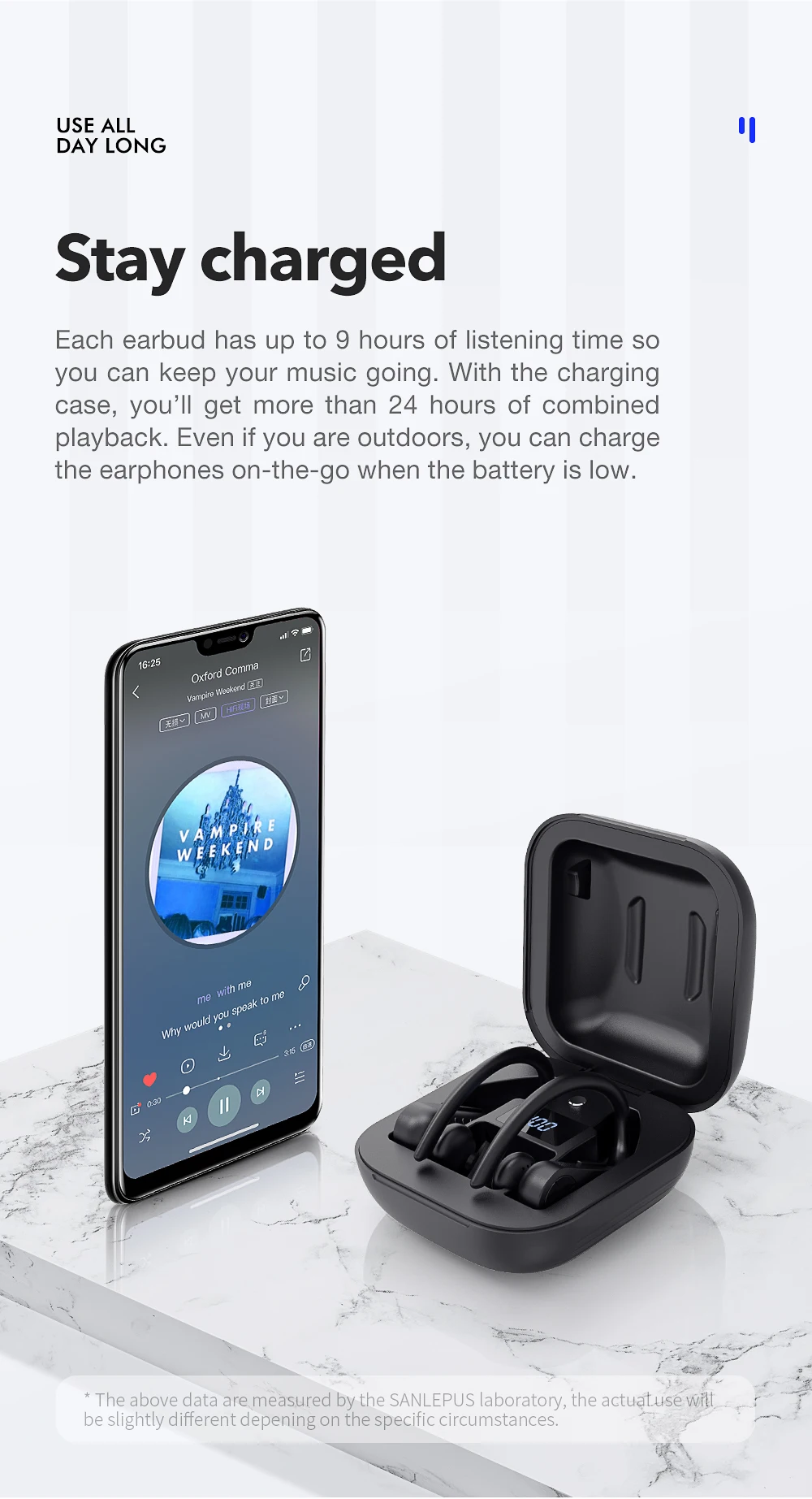 B1 Bluetooth 5,0 наушники спортивные водонепроницаемые настоящие беспроводные наушники ушные крючки стерео TWS 8D гарнитура с микрофоном PK Q62 Q32