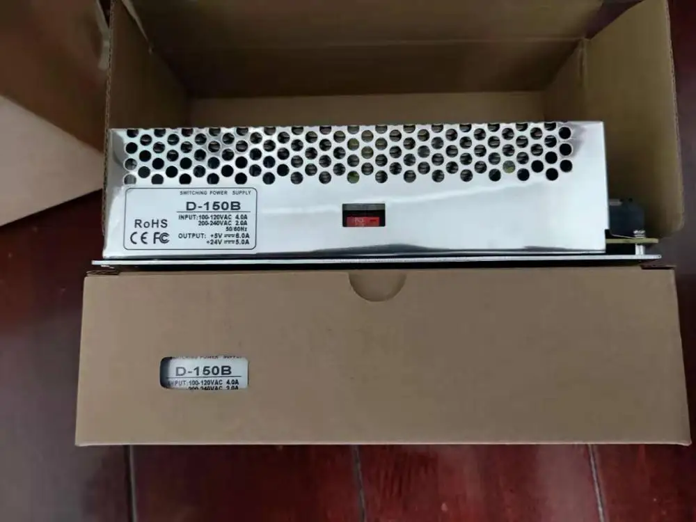 D-150B двойной выход импульсный источник питания 100 Вт 5 В 6A 24 В 5A ac в dc источник питания ac dc преобразователь