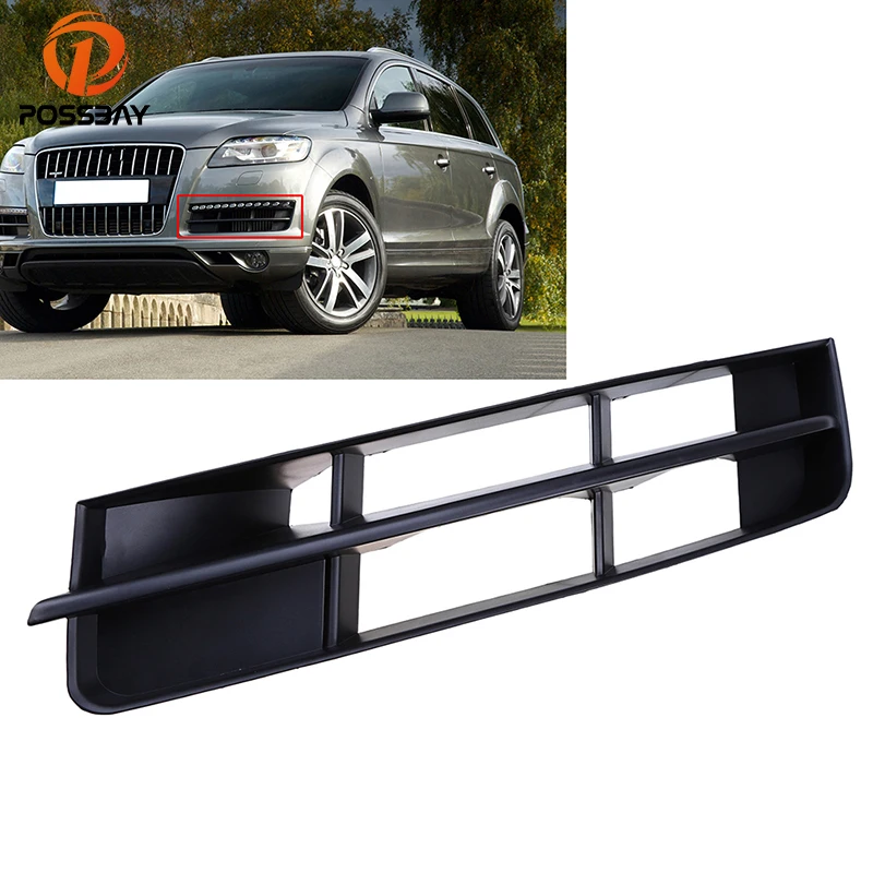 Posbay левая сторона автомобиля передний бампер Нижняя решетка гриль для Audi Q7 MK1 2010