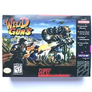 

Wild Guns 16bit game cartridge US Version