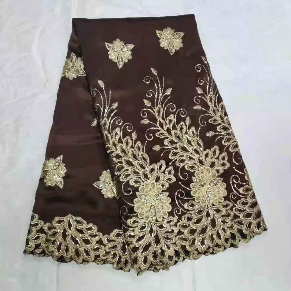 2020 African Laces Fabrics Embroidered Nigerian 3D Guipure French Cord Lace Fabric High-quality  African French Net Lace Fabric (2)