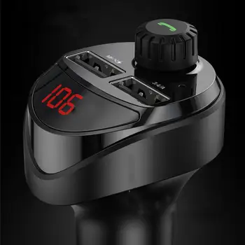 

Car Charger FM Transmitter Bluetooth Car Audio MP3 Player TF Card Car Kit 3.4A Dual USB Car Phone Charger