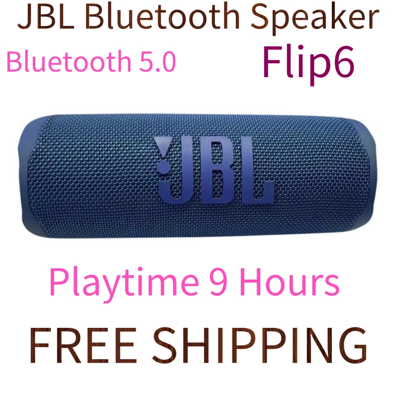 Jbl Flip 6 мощная Bluetooth-колонка портативная беспроводная водонепроницаемая