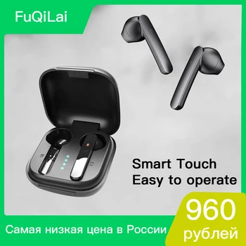 

Bluetooth Earphones TWS Wireless Bluetooth 3D Stereo Earbuds Touch Control Clear Sound Headphone With Mic Bluetooth 5.0 Headset