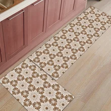 Коричневый Мандала 2 шт Коврик для кухни аксессуары для ванной комнаты Набор грязи мусора грязи Траппер сапог скребок для обуви пол ковры личный