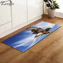 Zeegle прямоугольный ковер с принтом орла, декоративный коврик для гостиной, Противоскользящий коврик для кухни, домашний коврик для входной двери, современный ковер