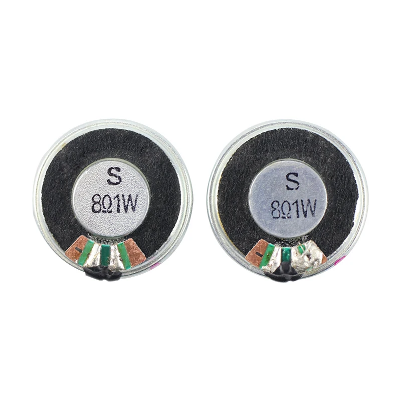 23MM Speaker Unit Mini Loudspeaker 8 Ohms 1W 2Pcs mini bluetooth speaker