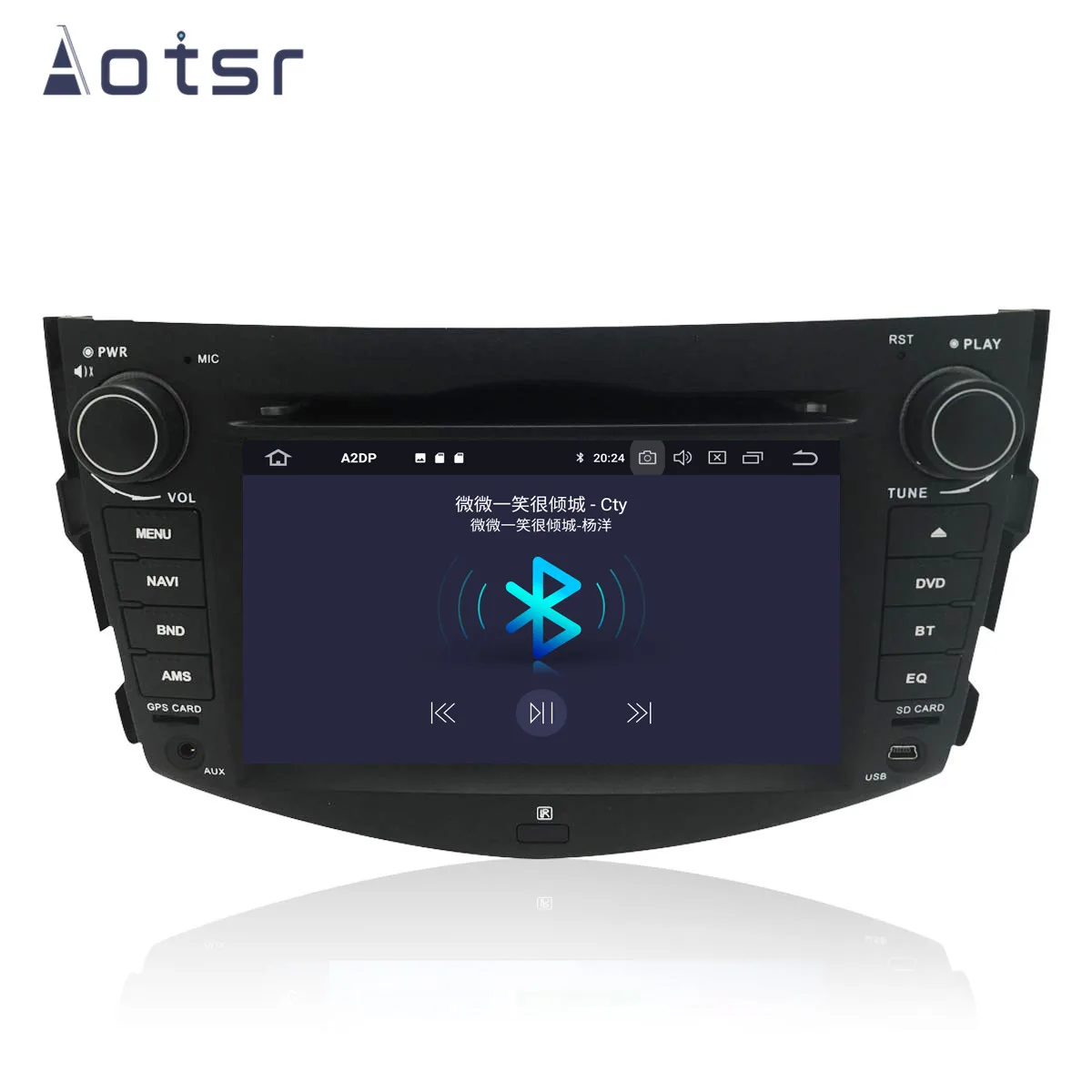 Perfect DSP Android 9.1 GPS Navigation Car DVD Player For Toyota RVA4 4 2006-2012 Auto Stereo Radio Multimedia Player Head Unit Recorder 2