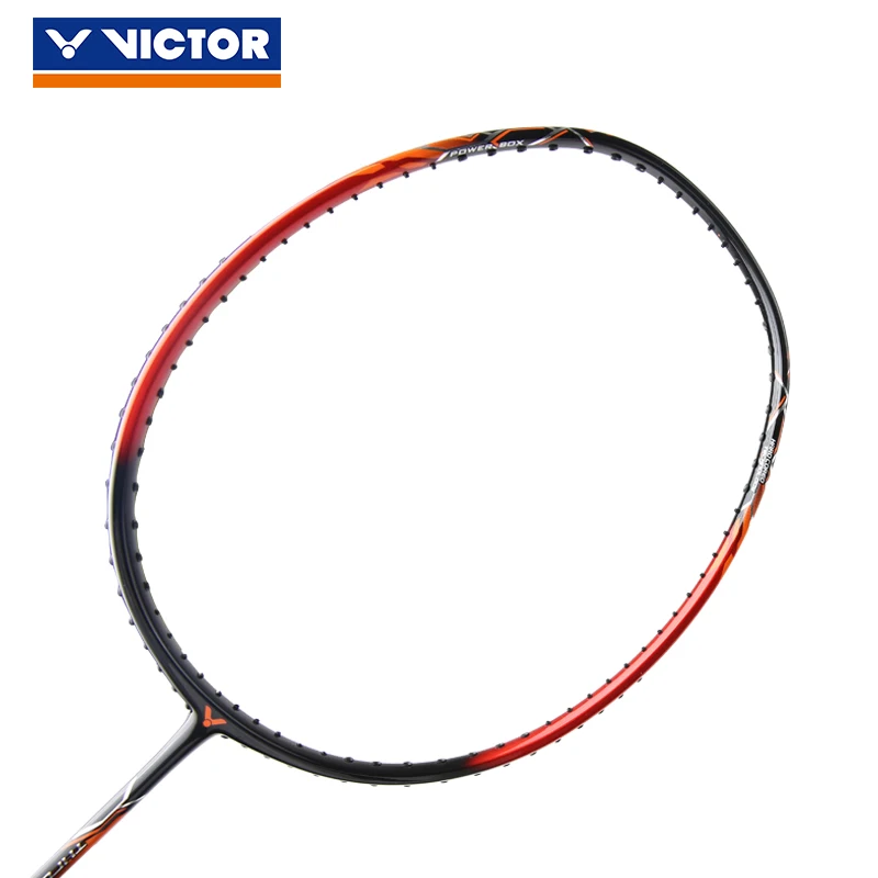 

Original Victor Tk Thunderbolt Thruster K Badminton Racket Professional Carbon Fiber Raquette Badminton