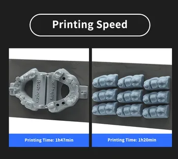 

China Z axis 50 micron High printing accuracy 3D printer for dentistry
