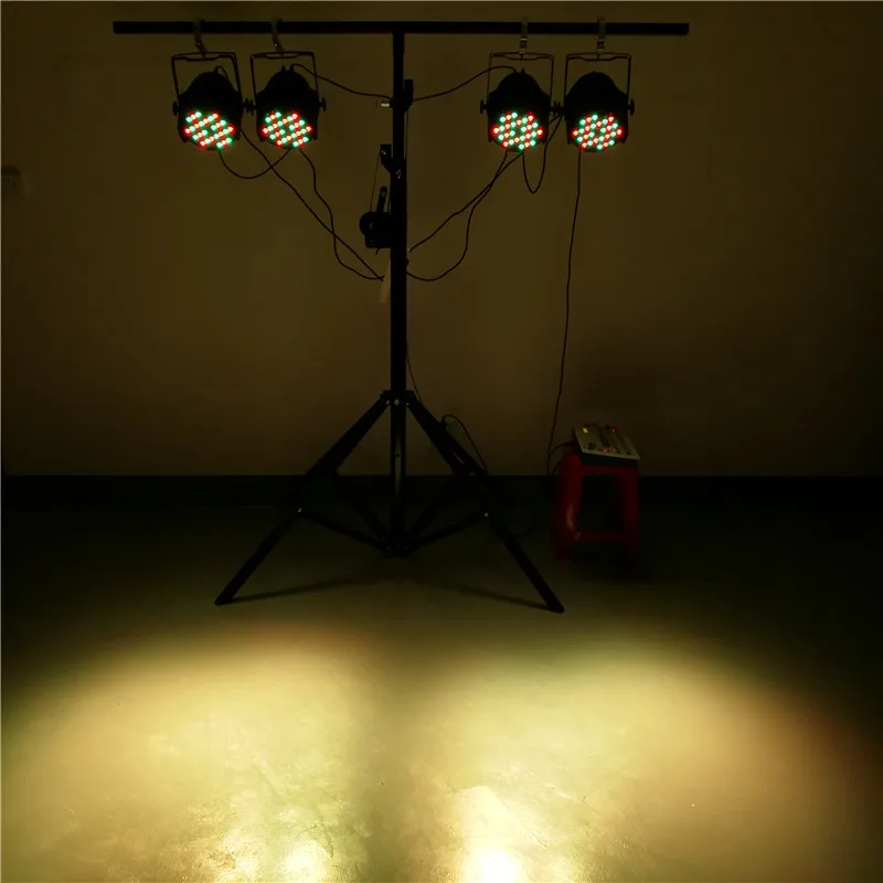 Lyre 54x9 Вт RGB светодиодный светильник 3 в 1 DMX сценический светильник для вечерние дискотеки KTV DJ алюминиевый сплав клубный DJ музыкальный точечный светильник