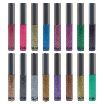 

Quick Dry No Fading Liquid Eyeliner Pearlescent Sequins Diamond Bright Shining Long Lasting Multi-colors Eyeliner Pen TSLM1