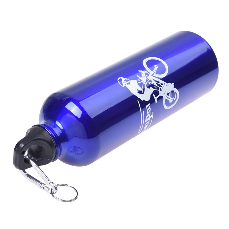 750ml Water Bottle Sporty Aluminum Bicycle