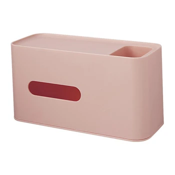 

Multifunctional Desk Storage Box Remote Control Box Cosmetics Storage Box Holder Tissue Box