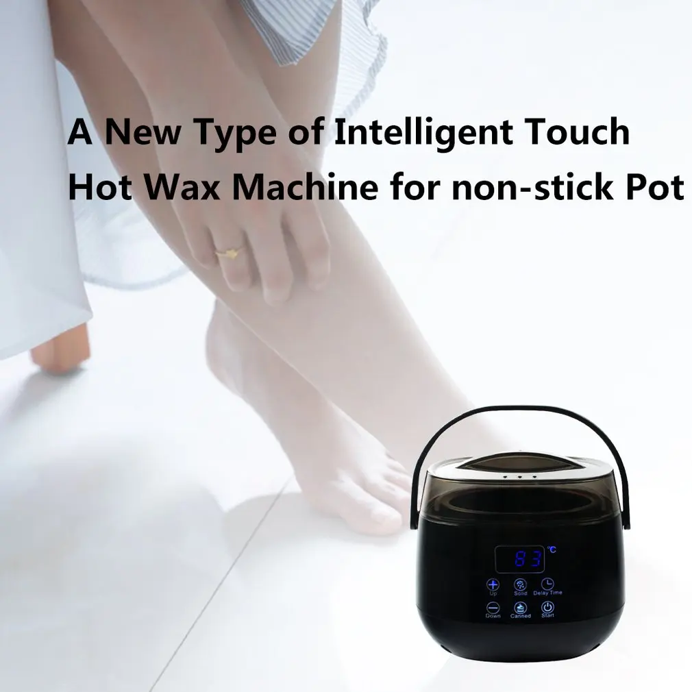 Non Stick Timing Wax Handle Pot Waxing Heater Warmer Therapy Depilatory Paraffin Salon Beauty Care Hair 1 Non Stick Timing Wax Handle Pot Waxing Heater Warmer Therapy Depilatory Paraffin Salon Beauty Care Hair 3