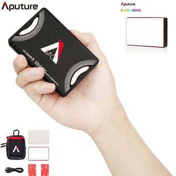 

Aputure AL-MC Photography Lighting Portable LED Light 3200K-6500K RGB HSI/CCT/FX Lighting Video Light Selfie for Canon Nikon