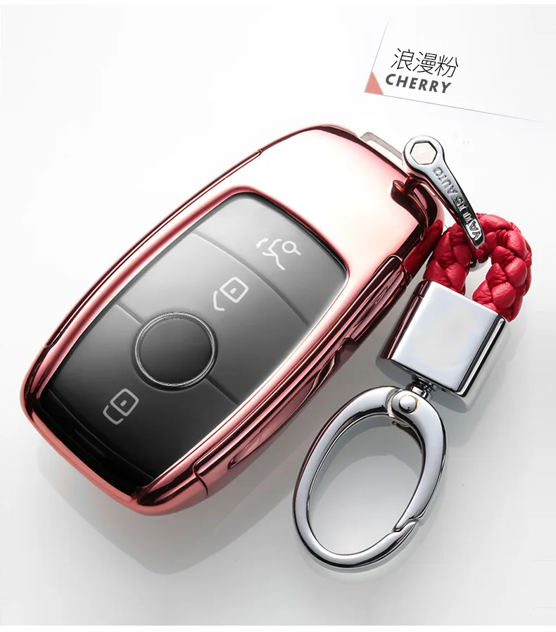 TPU+ PC чехол для автомобильных ключей, защитный чехол для Mercedes Benz E Class W213 S class AMG, аксессуары для стайлинга