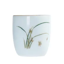 Чайная чашка из селадона стерлингового серебра 999 ручной работы Серебряная чашка Бытовая Керамическая креативная Кунг Фу Черный чай Да Хун Пао чайная посуда