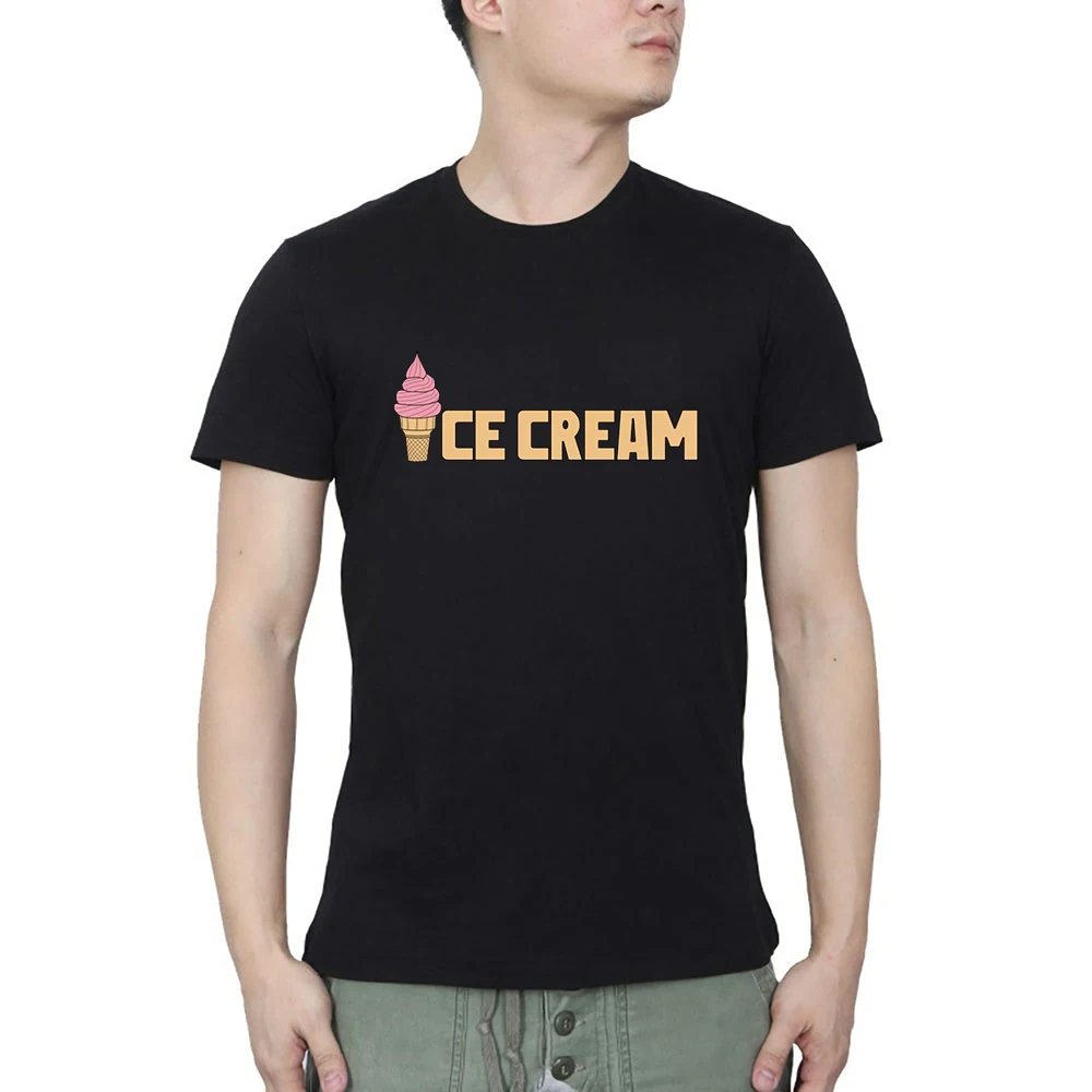 ice cream fashion t shirts for men men's t shirts Sale Free ShippingT