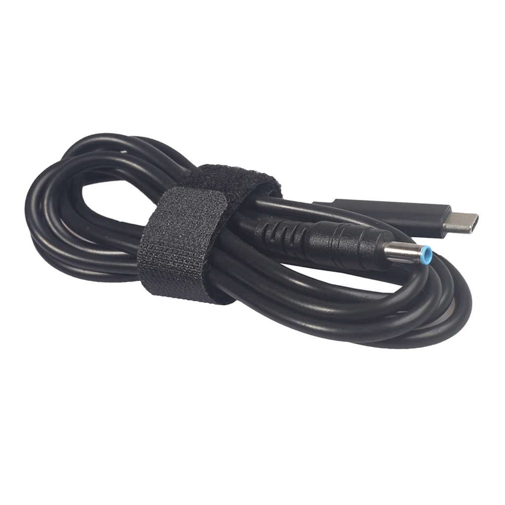 USB Type C to 4.5x3.0mm Plug PD Charging Cable Power Adapter for PC