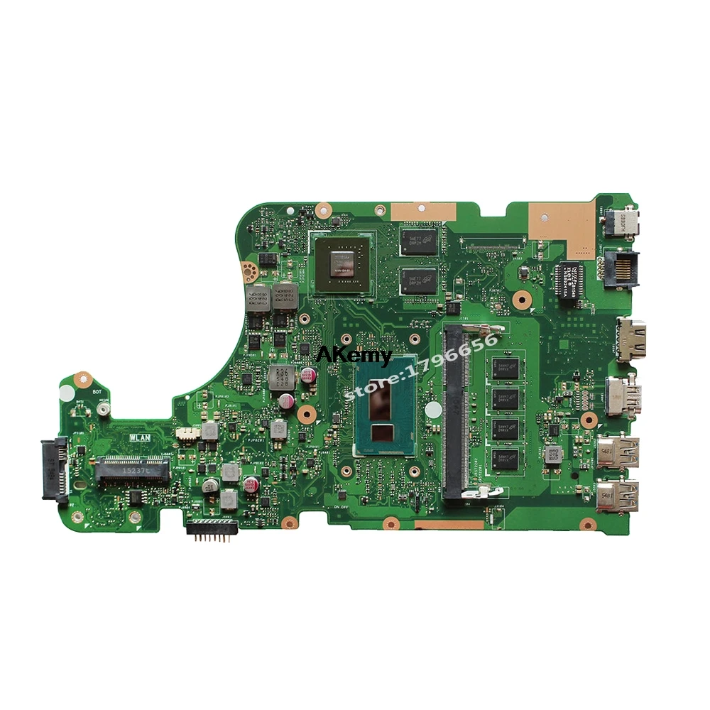 Для ASUS W519L X555LP X555LJ X555LDB X555LB X555LN X555LF X555LD X555L ноутбук материнская плата MB REV: 3,6 I7-5500U 4 Гб Оперативная память GTX920M/2G