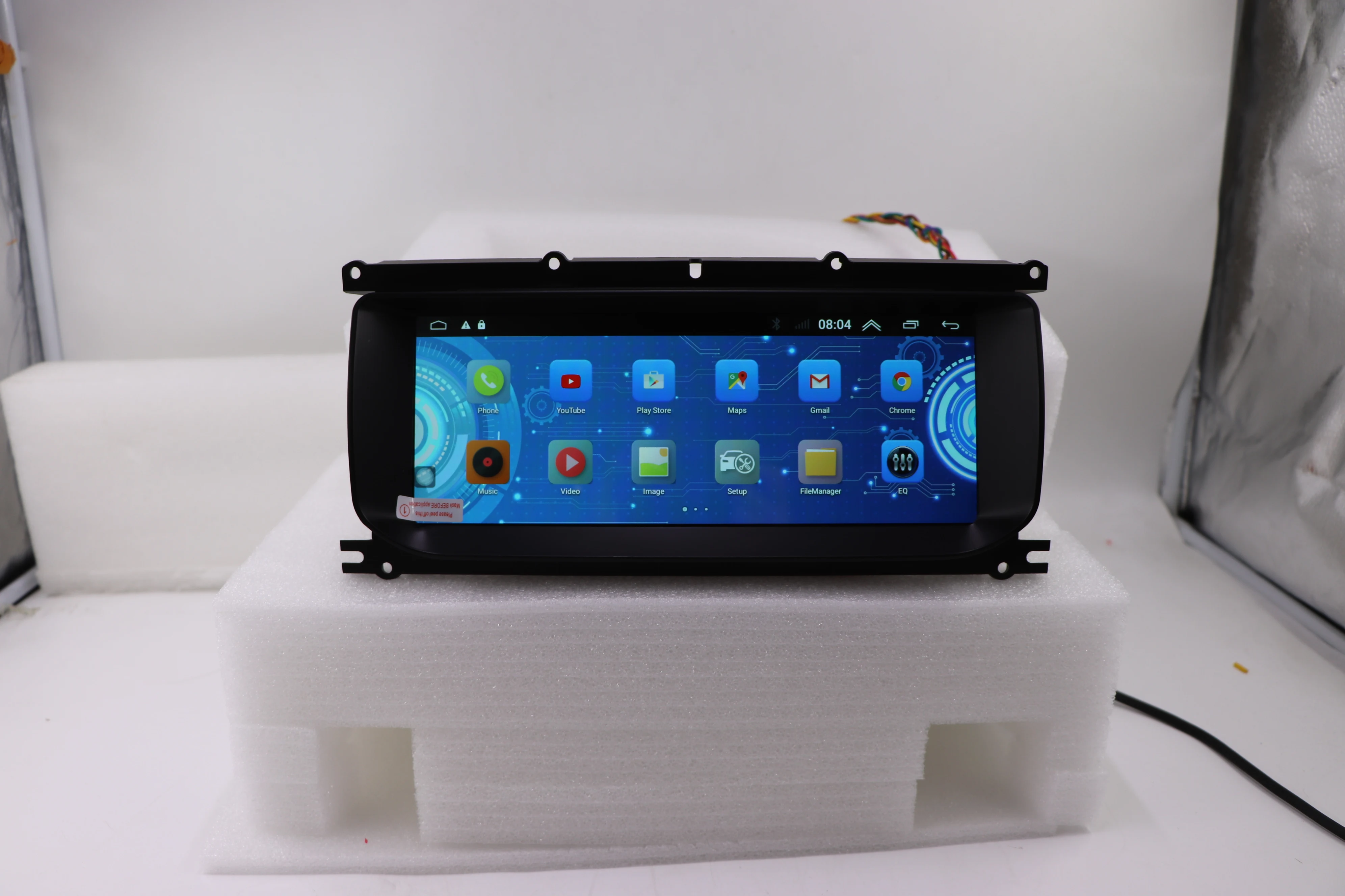 Perfect 10.25 Inch Android 7.1 2+32GB Car GPS Navigation Multimedia Bluetooth Player For Land Range Rover Evoque Car Head Unit Stereo 4