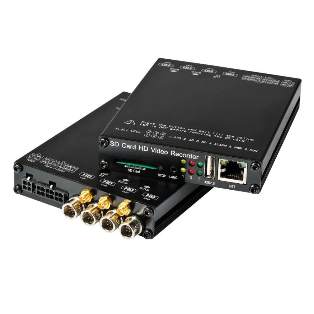 DHLFree Full HD 1080P 4CH мобильный видеорегистратор HDVR004 4G WIFI GPS SD карта автомобильный