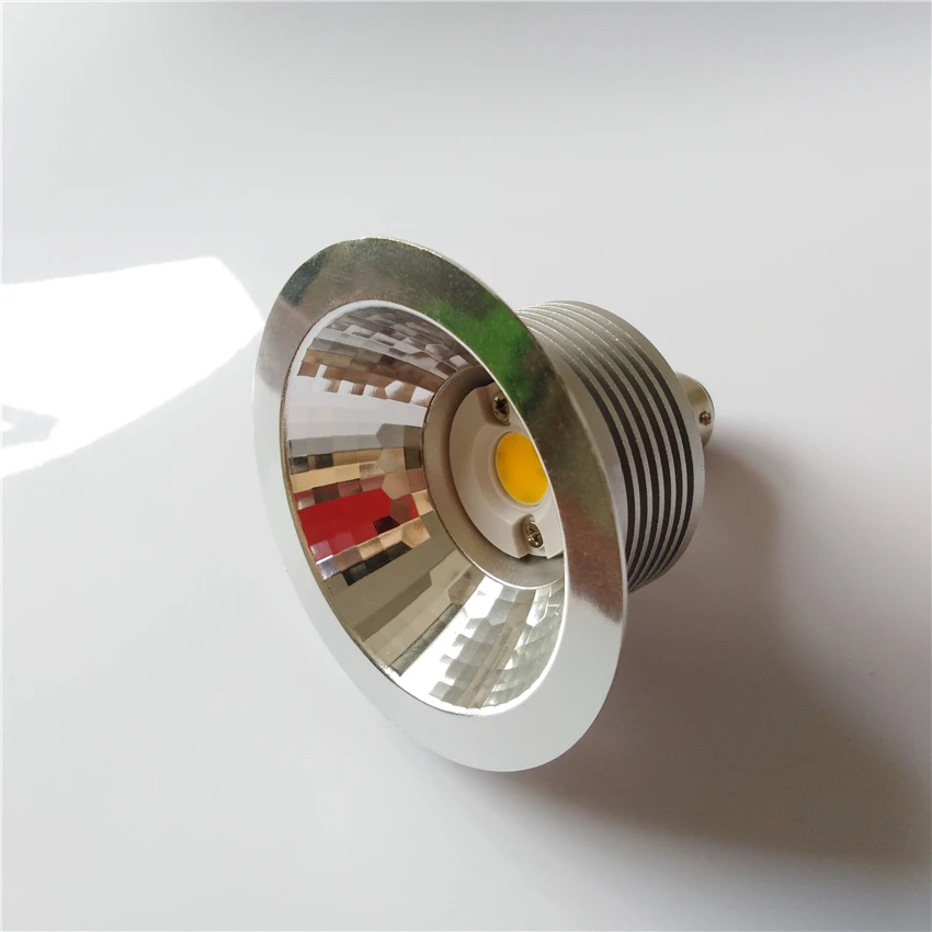 Бесплатная доставка 7 вт 10 AR70 BA15d LED AC220V 240V светодиодный точечный светильник