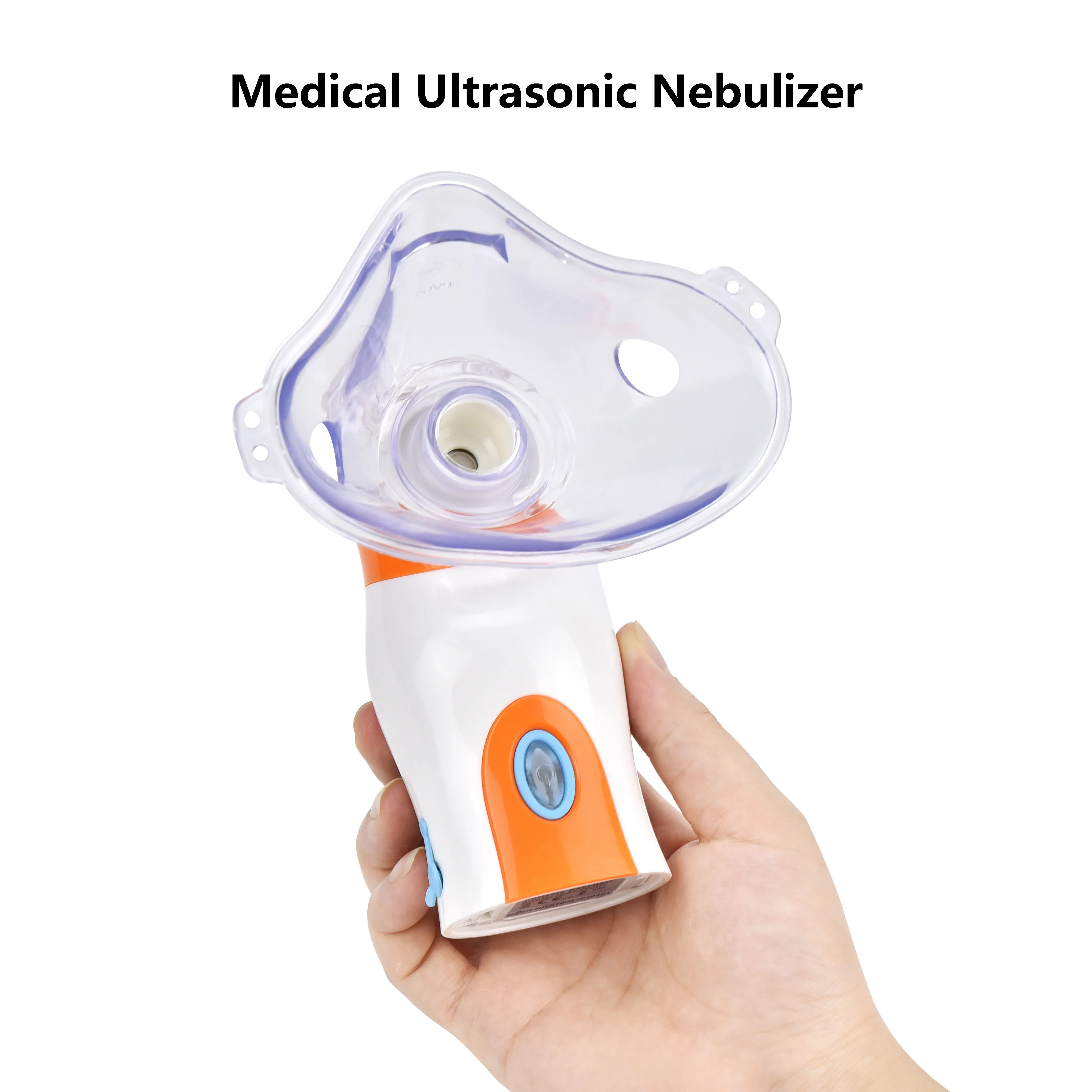 As the picture color Мини Портативный Inhale Nebulizer тихий Детский Взрослый перезаряжаемый автоматический аккумулятор батареи в комплект не входят - Color: As the picture color