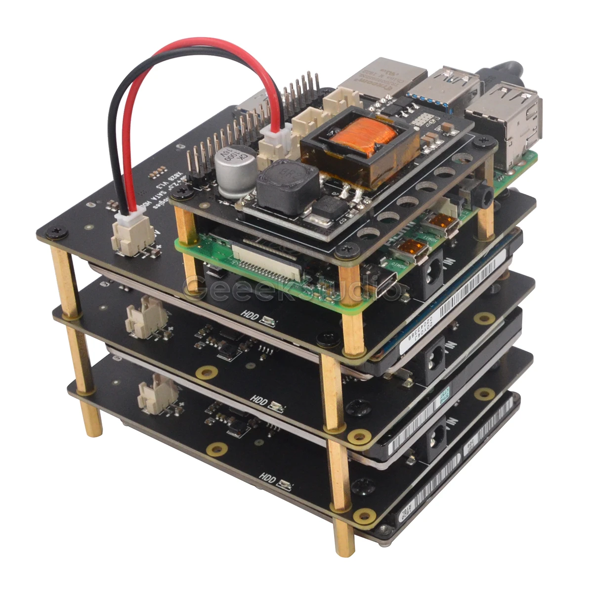  Frambuesa X828 apilable de 25 