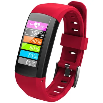 

S906 Bracelet Smart Watch Waterproof Sports Heart Rate Monitor Bluetooth