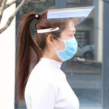 

Protective Disposable Isolation High-definition Mask Anti-fog Dust-proof Anti-toxic Seal Breathable Transparent Full Face Hood