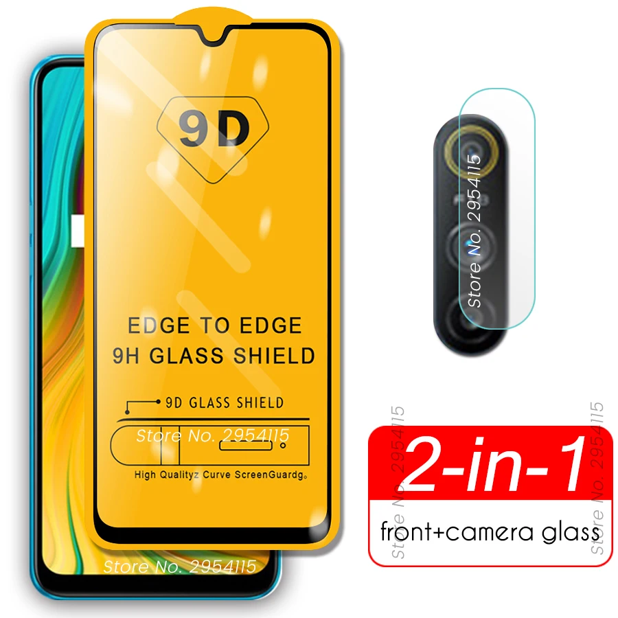 Защитное стекло 9d для oppo realme c3 c 3 3c 2020 дюйма 6 5 | Мобильные телефоны и аксессуары
