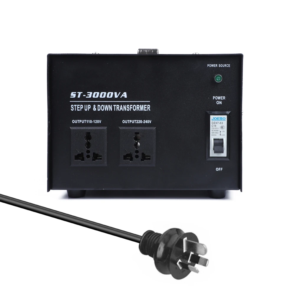 

Hot New Intelligent Efficient Step Up Down Power Transformer 3000W Home-use 100V-220V Household Electrical Appliance Voltage Con