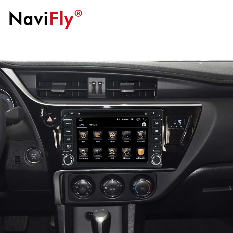 Best free shipping 2din Android 8.0  car radio stereo DVD player for Toyota Universal Corolla Camry RAV4 Highlander hilux vios 4
